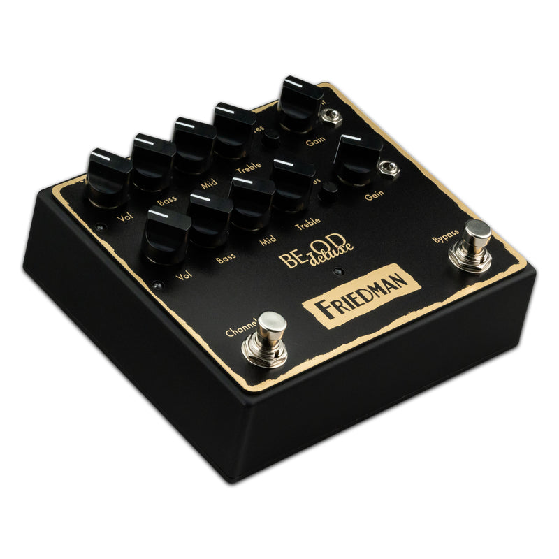 Friedman BE-OD Deluxe Overdrive Dual Push Button Pedal