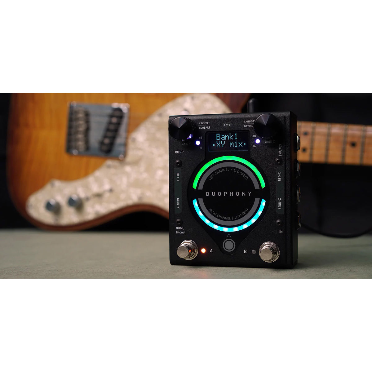 signal blender pedal GFI System Duophony – Motor City Guitar