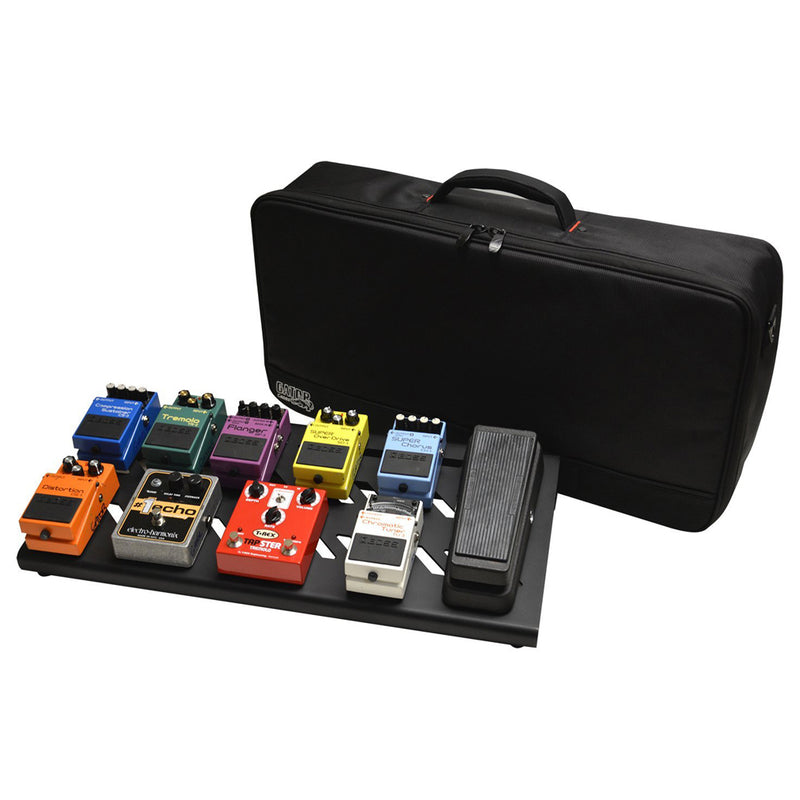 board pedal Gator GPB-BAK-1 Black Aluminum Pedal Board Large with Carry Bag
