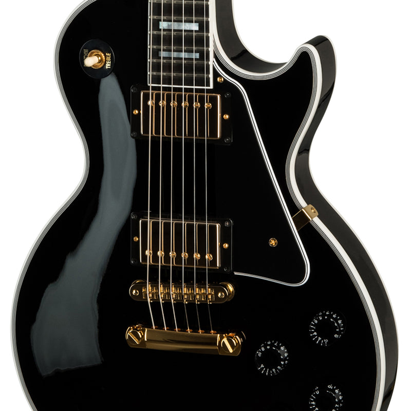 Gibson Custom Les Paul Custom with Ebony Fingerboard - Gloss Ebony Finish