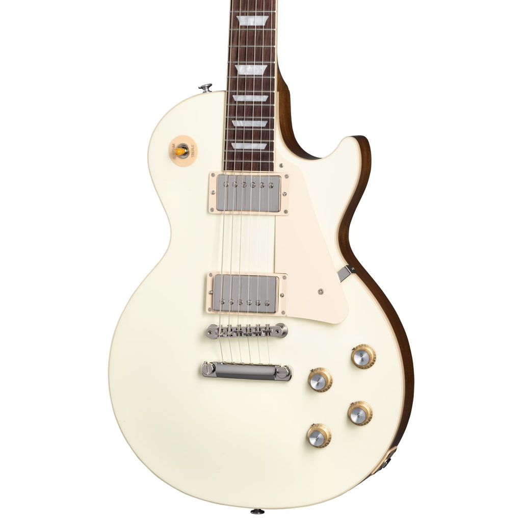 Gibson Les Paul Standard 60s Plain Top Guitar w/ Gibson Hardshell Case - Classic White