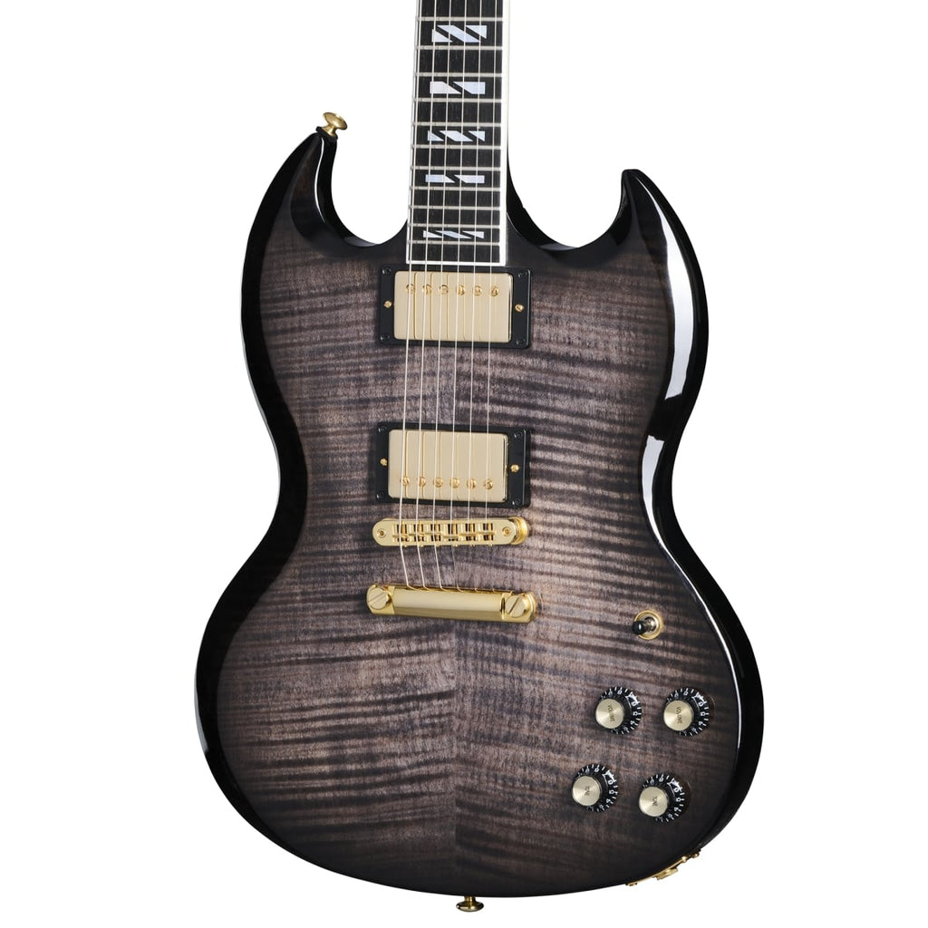 Gibson SG Supreme Guitar - Translucent Ebony Burst