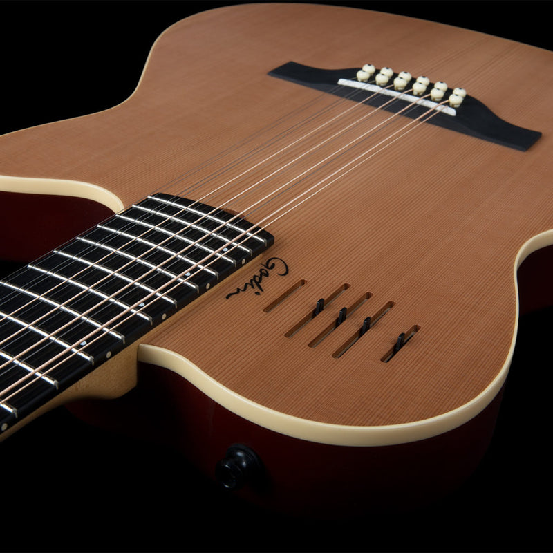 Godin A12 12-string Acoustic/Electric Guitar - Natural Semi-gloss