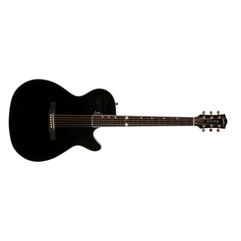 Godin Multiac Steel Doyle Dykes Signature Edition Acoustic/Electric Guitar - Black High Gloss