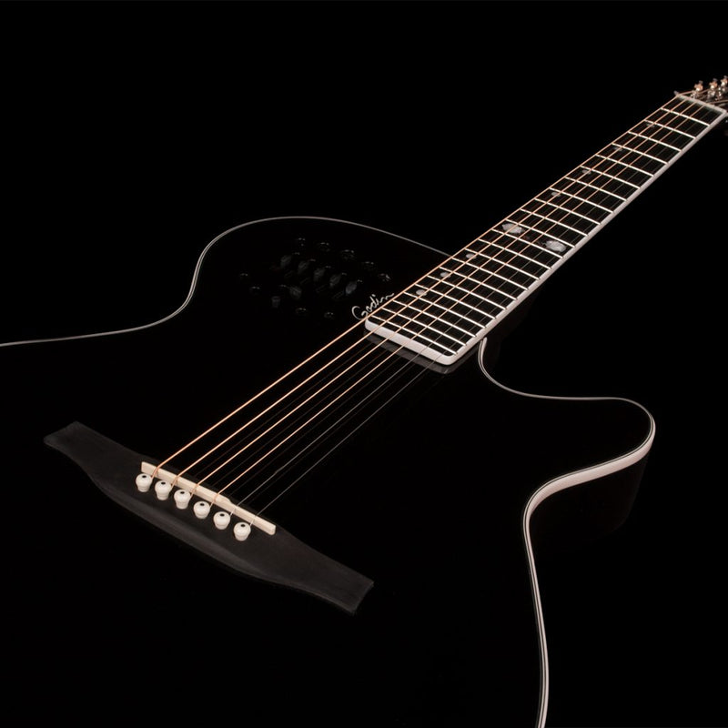 Godin Multiac Steel Doyle Dykes Signature Edition Acoustic/Electric Guitar - Black High Gloss