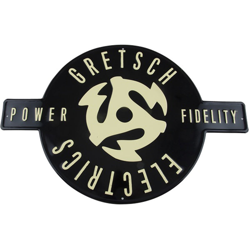 Gretsch Electrics Power & Fidelity Logo Tin Sign
