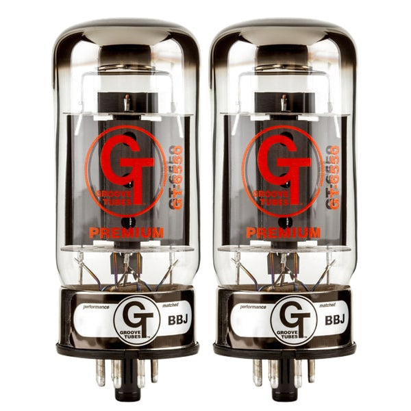 Groove Tubes GT-6550-RD-M Duet Matched Power Tubes Medium