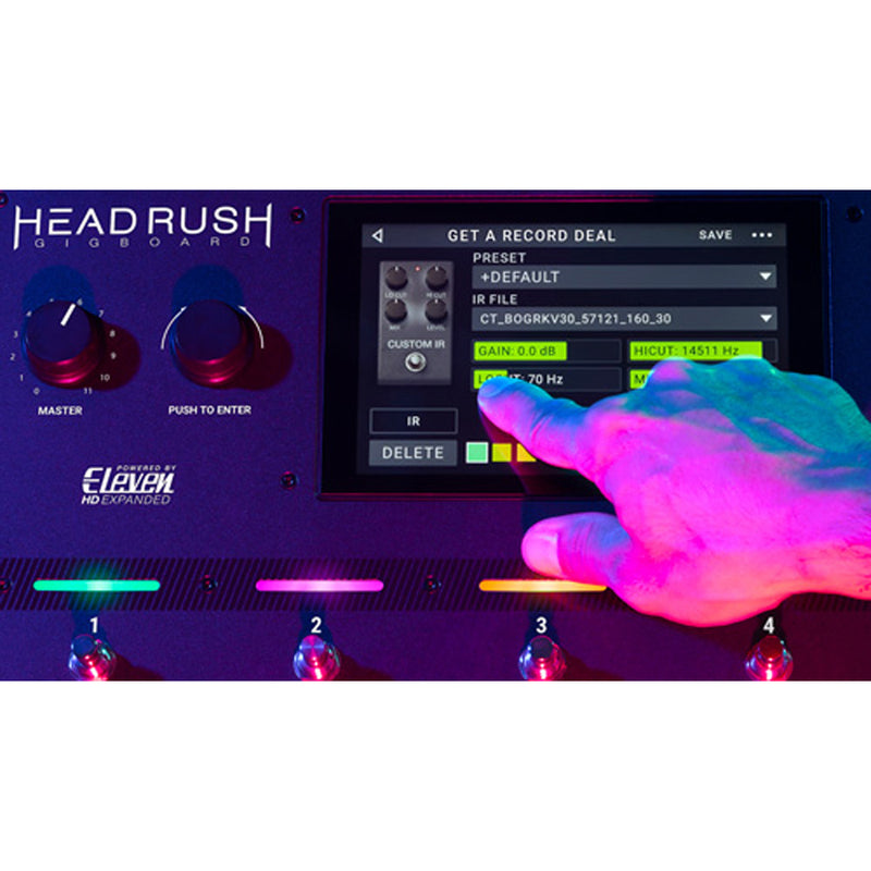 Headrush Gigboard Guitar Multi-Effects and Amp Modeling Processor Pedalboard