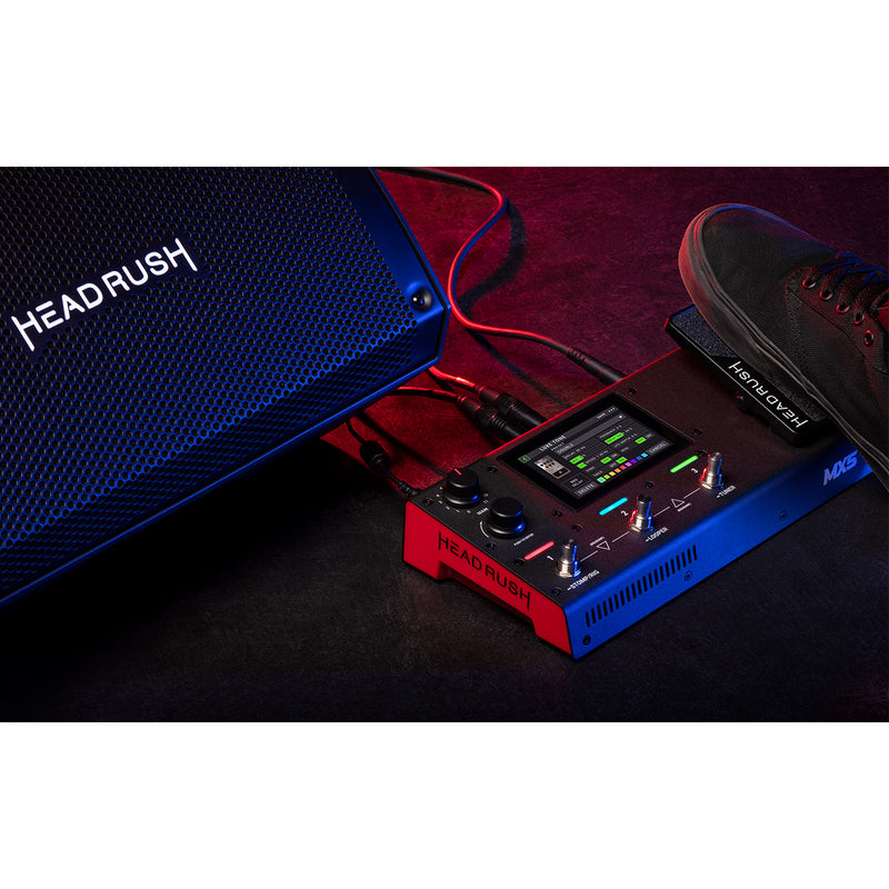 Headrush MX5 Amp Modeling Guitar Multi-Effects Pedalboard w/ Touch Screen Display