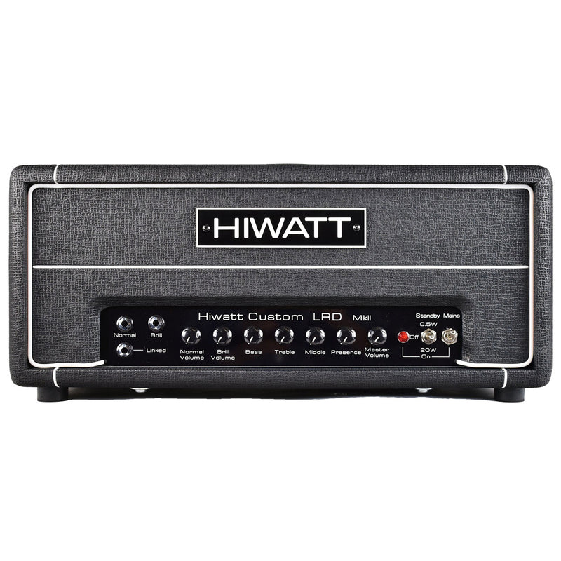 Hiwatt UK DR20/0.5 Little Rig MkII Switchable 20W/0.5W Hand-Wired Guitar Head
