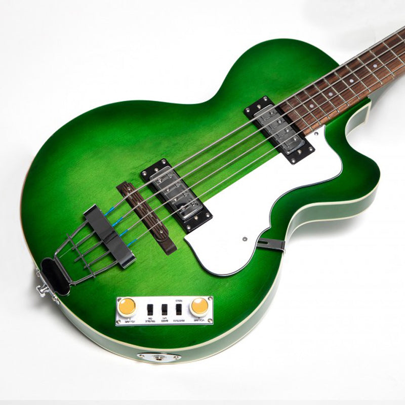 Hofner Ignition Series Club Bass 70s Green Burst