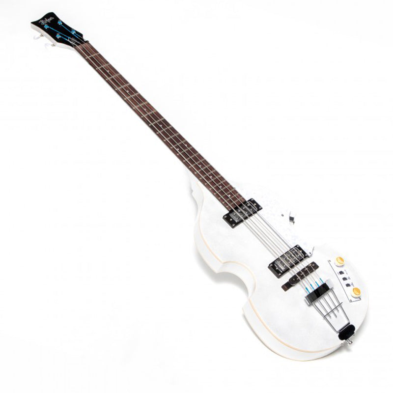 Hofner Ignition Series Violin Bass Pearl White