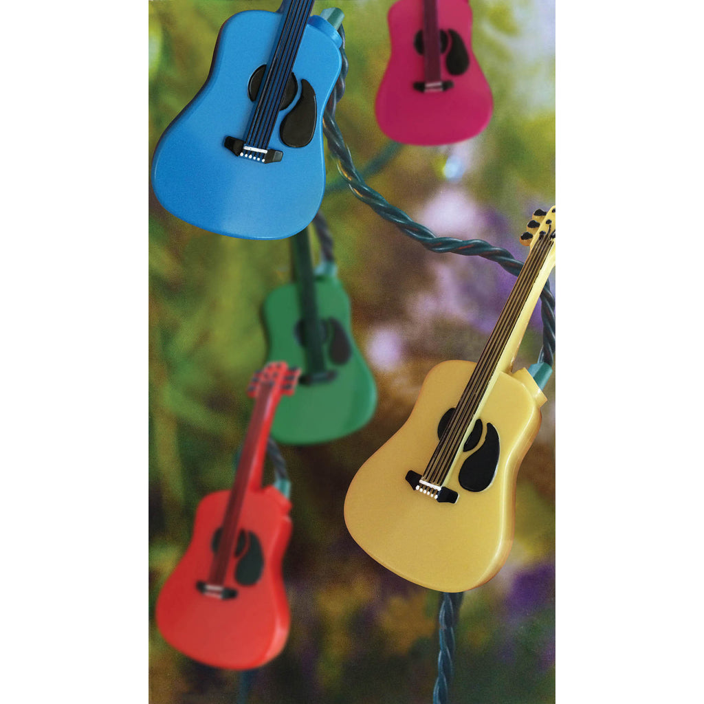 Holiday Lights Acoustic Guitar