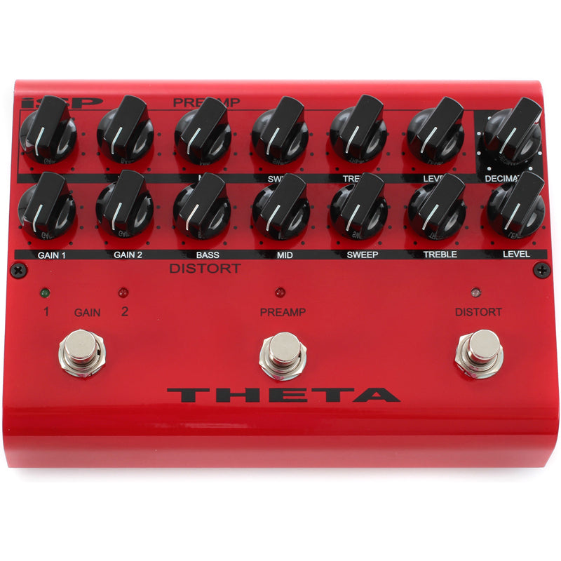 ISP Technologies THETA プリアンプペダル ISP Theta Pre Amp Pedal – Motor City Guitar