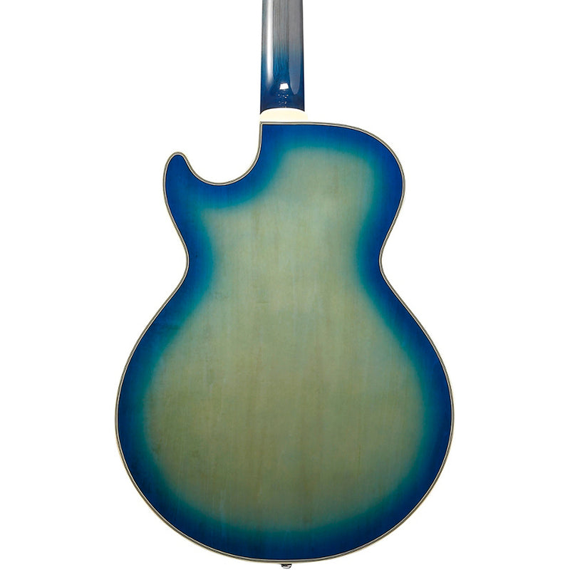 Ibanez GB10EMJBB George Benson Signature Hollow Body Guitar - Jet Blue Burst