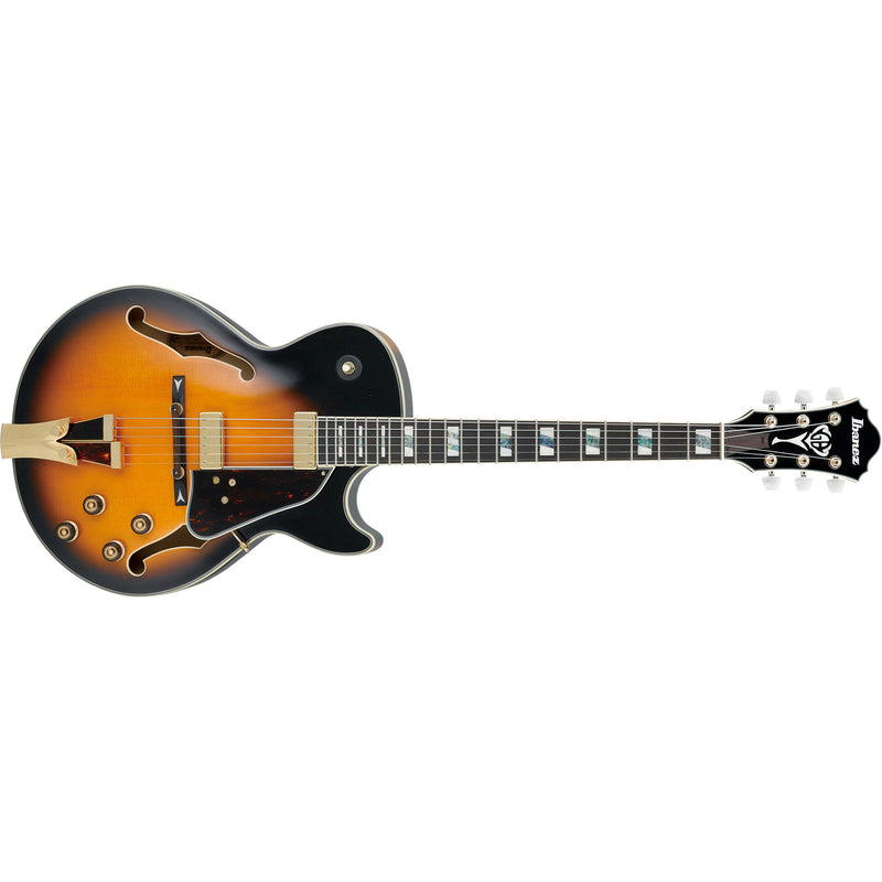 Ibanez GB10SEBS George Benson Signature Guitar w/Case - Brown Sunburst