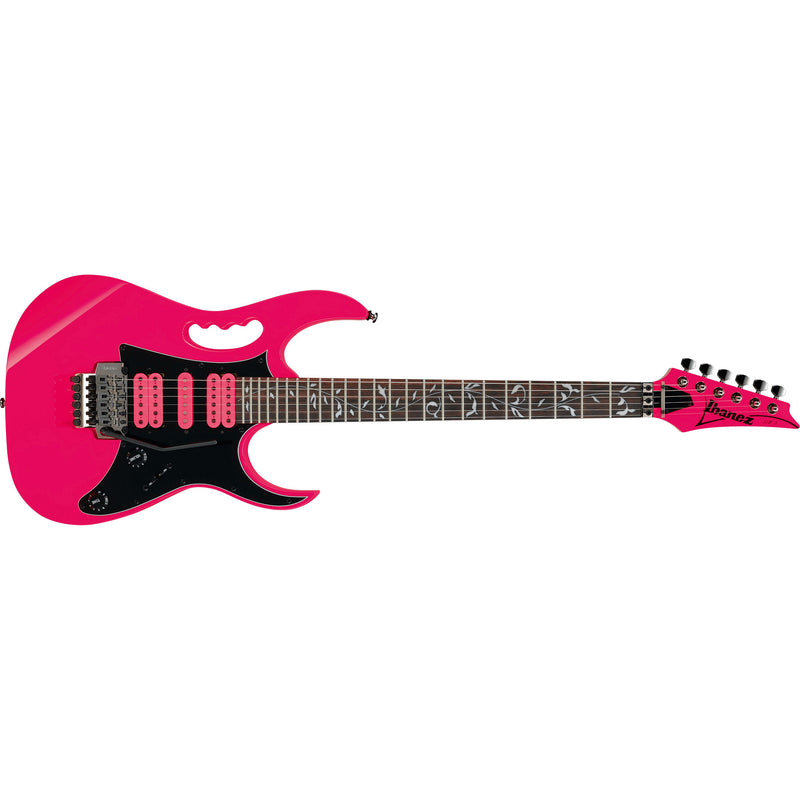 Ibanez JEMJRSPPK Steve Vai Signature Jem Jr Guitar - Pink