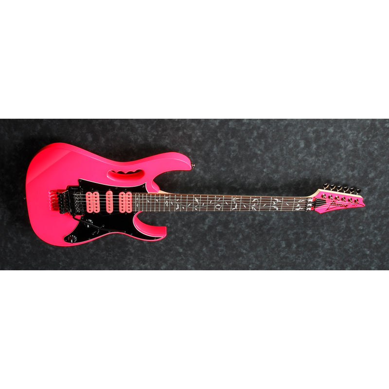 Ibanez JEMJRSPPK Steve Vai Signature Jem Jr Guitar - Pink