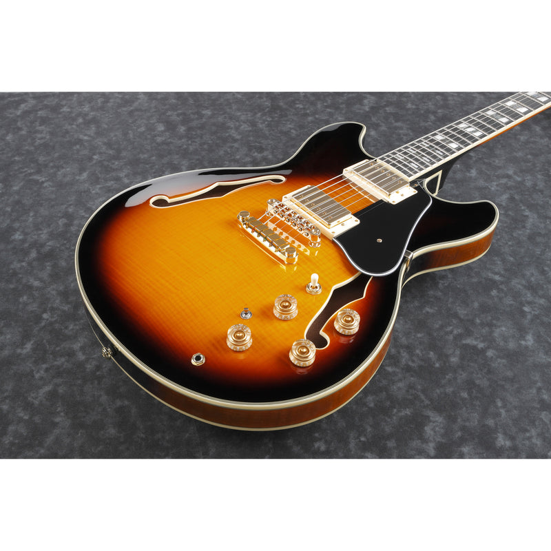 Ibanez JSM10VYS John Scofield Signature Guitar w/Case - Vintage Yellow  Sunburst New