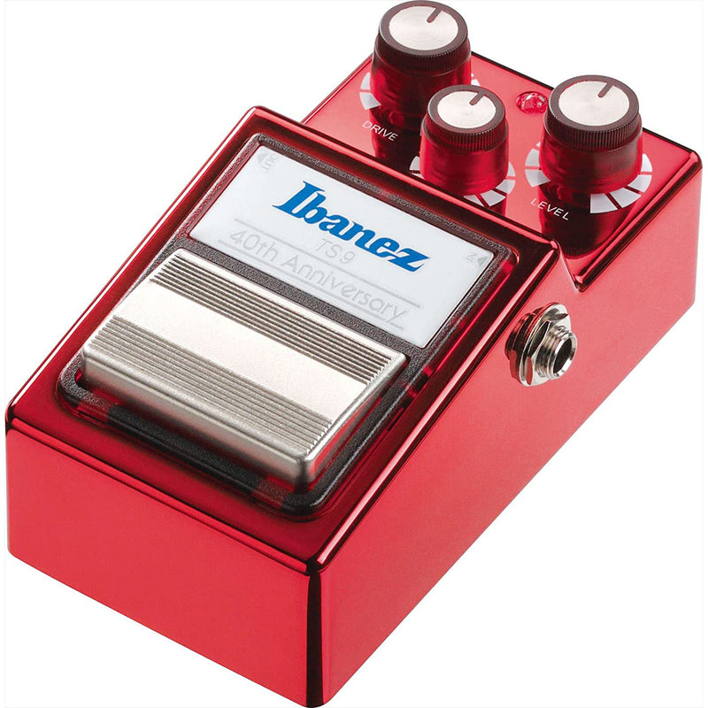 Ibanez Limited Edition TS9 40th Anniversary Overdrive Pedal - Ruby Red