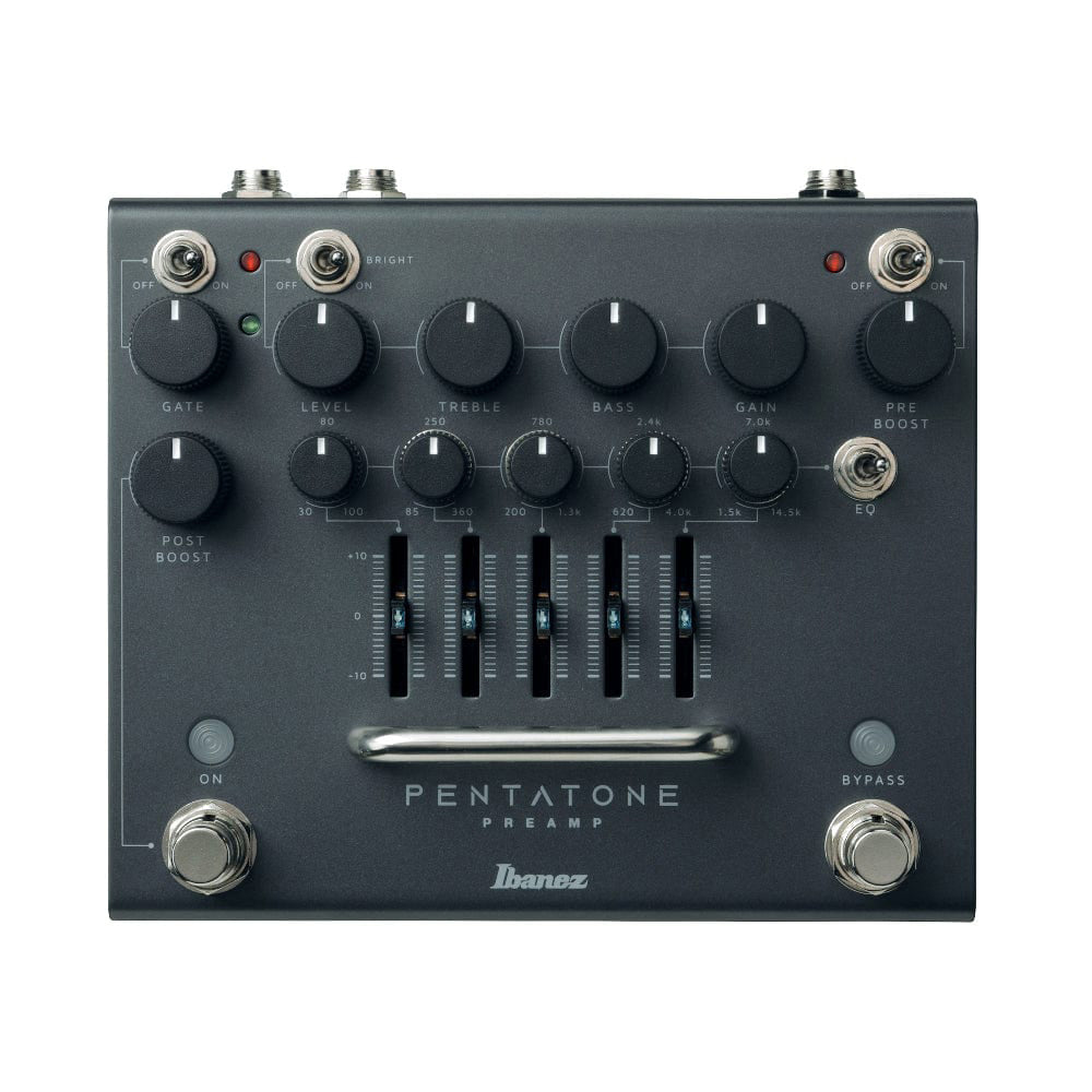 Ibanez Pentatone Preamp, Distortion, Boost, Parametric Equalizer & Noise Gate Pedal New