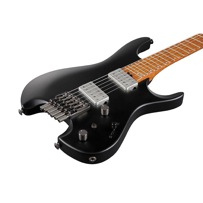 Ibanez QX52 Headless Guitar w/ Multi-Scale Neck - Flat Black