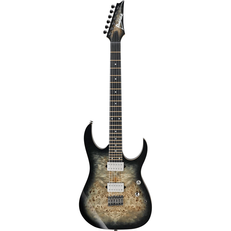 Ibanez Premium RG1121PB Guitar w/ Dimarzio Pickups - Charcoal Black Burst