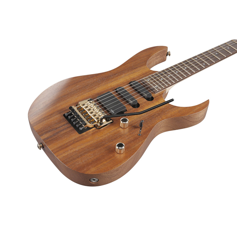 Ibanez Premium RG6PKAG Guitar w/ EMG Pickups - Natural Flat