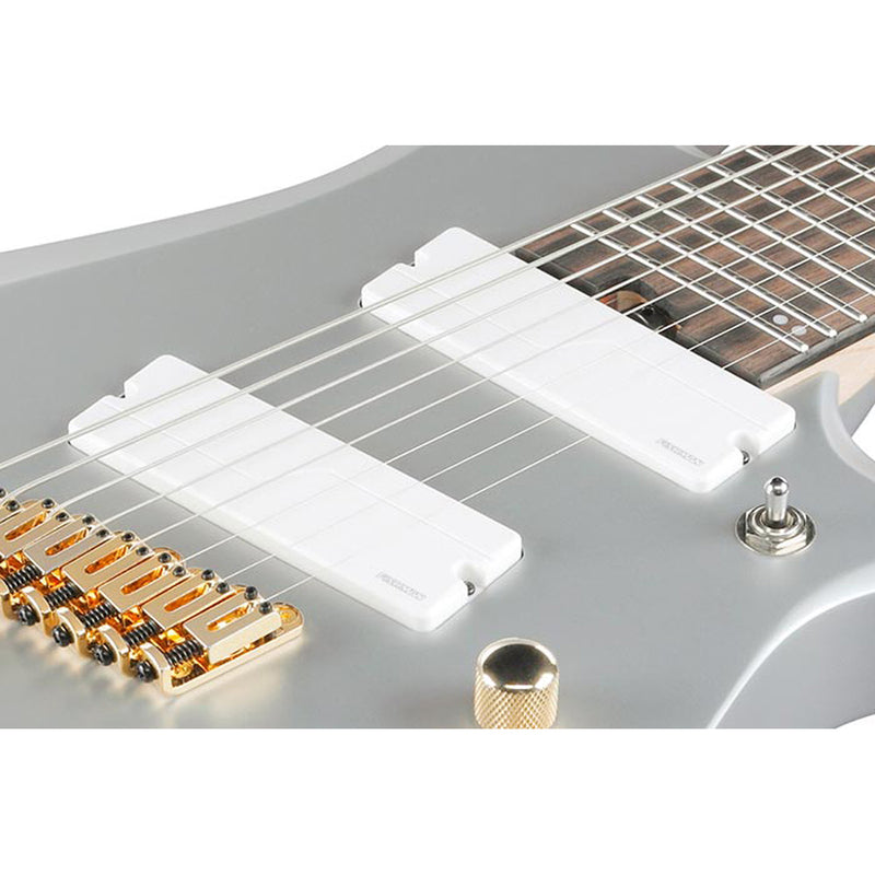 Ibanez Axe Design Lab RGDMS8 Multi-scale 8-string Guitar w/ Fishman Fluence Pickups - Classic Silver Matte
