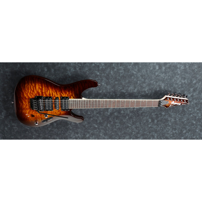 Ibanez S670QMDEB S Standard Guitar - Dragon Eye Burst