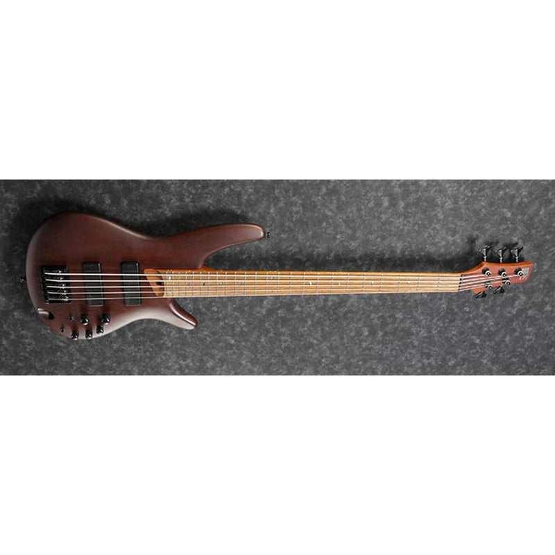 Ibanez SR505E 5-String Bass w/ Bartolini Pickups - Brown Mahogany