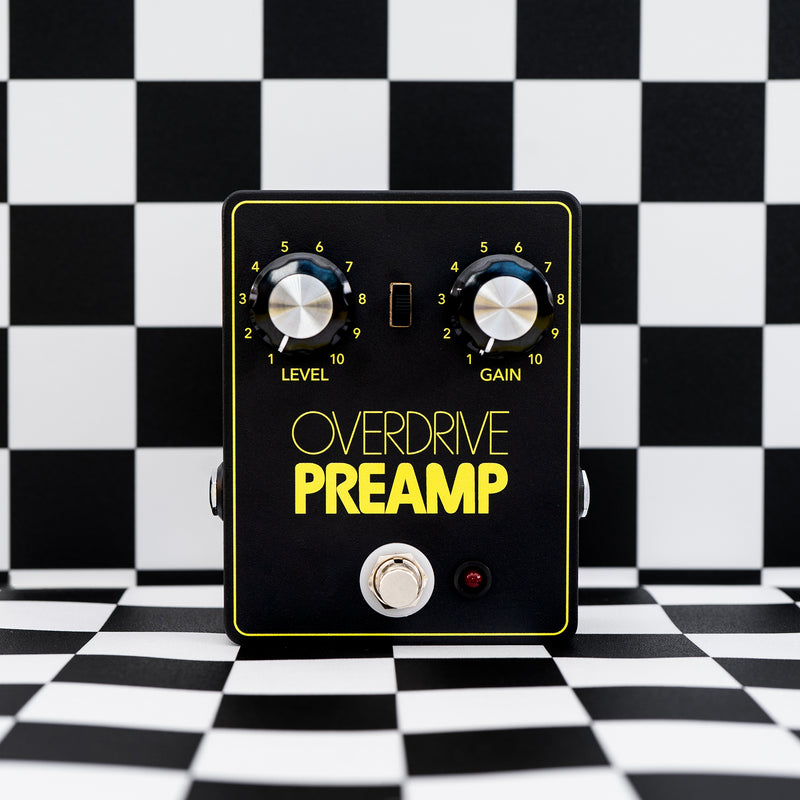 JHS Overdrive Preamp Pedal (Based on '70s DOD 250 OD Preamp Circuit)