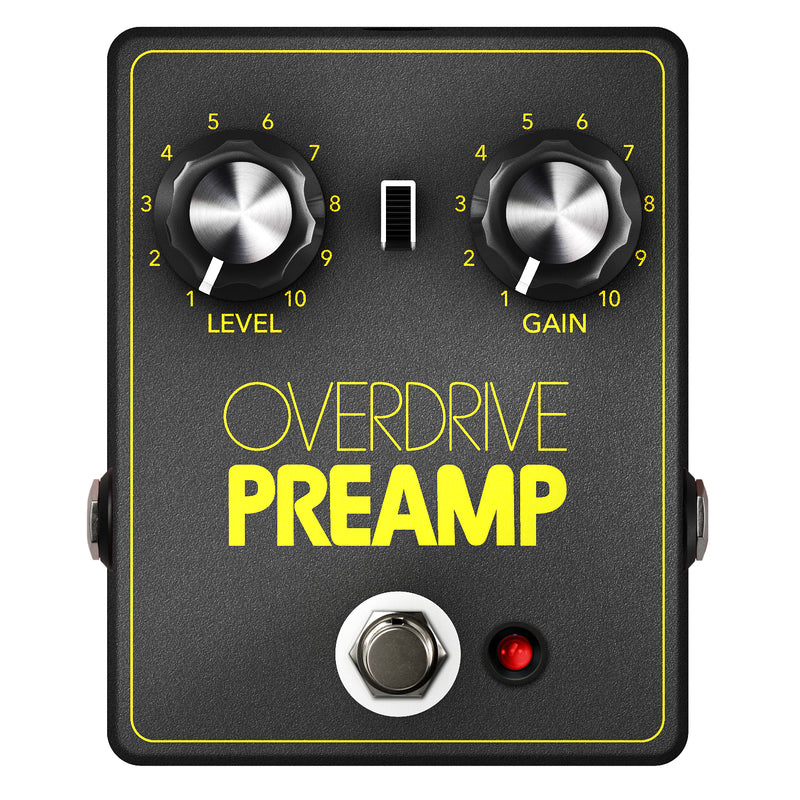 JHS Overdrive Preamp Pedal (Based on '70s DOD 250 OD Preamp Circuit)