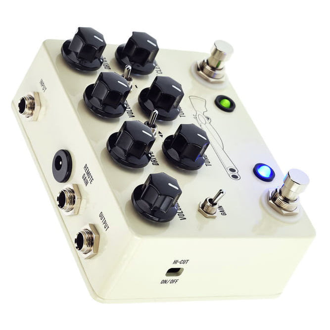 JHS Double Barrel 2-in-1 Overdrive Pedal V4