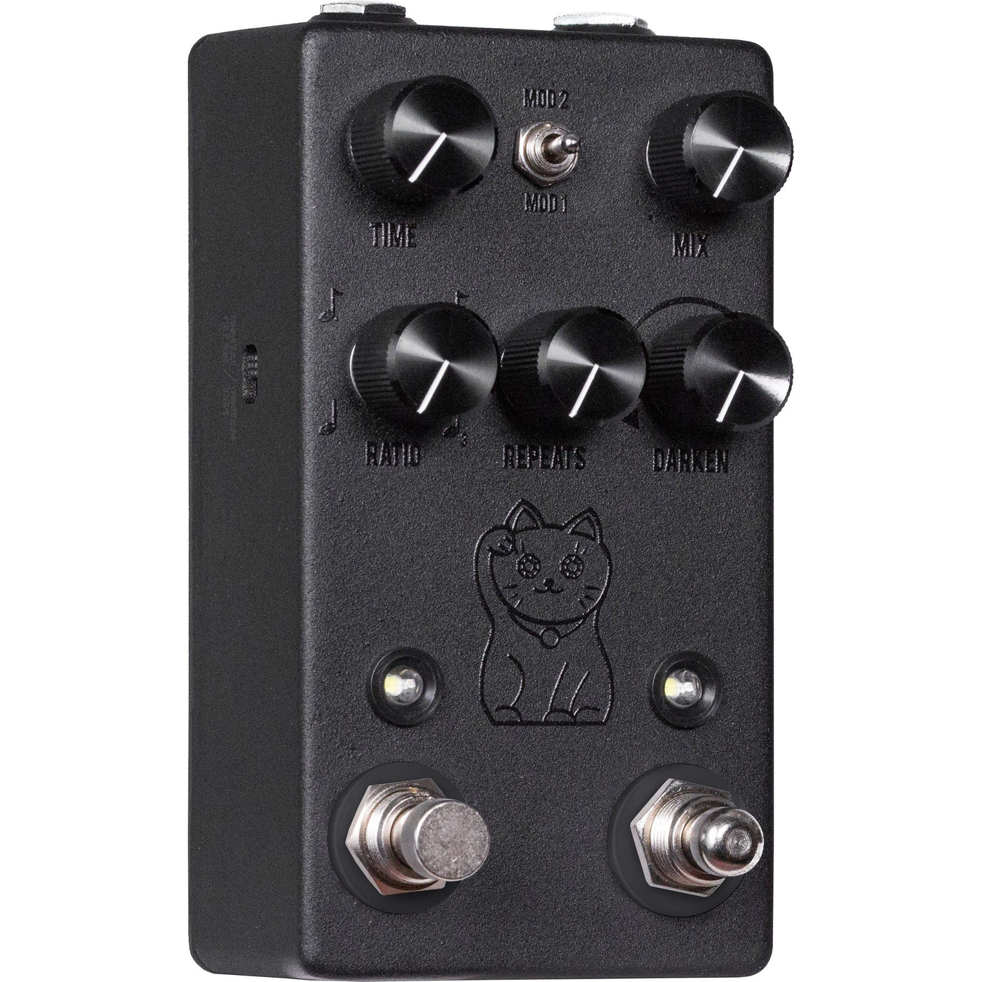 JHS Lucky Cat Delay Black Motor City Guitar