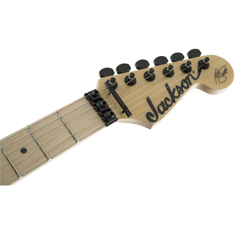 Jackson Adrian Smith Iron Maiden Signature SDXQ Electric Guitar - Transparent Green