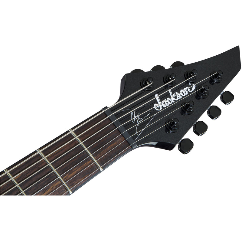Jackson Pro Series Signature Chris Broderick Soloist HT7 7-String Guitar - Metallic Black