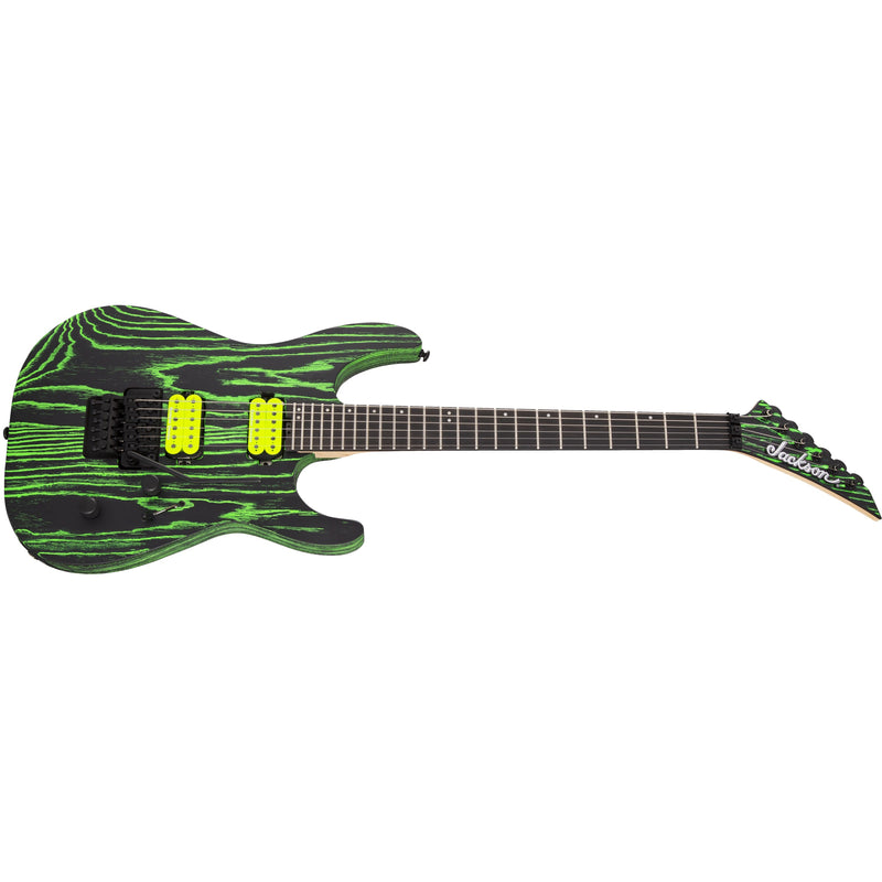 Jackson Pro Series Dinky DK2 Ash Body Guitar - Green Glow