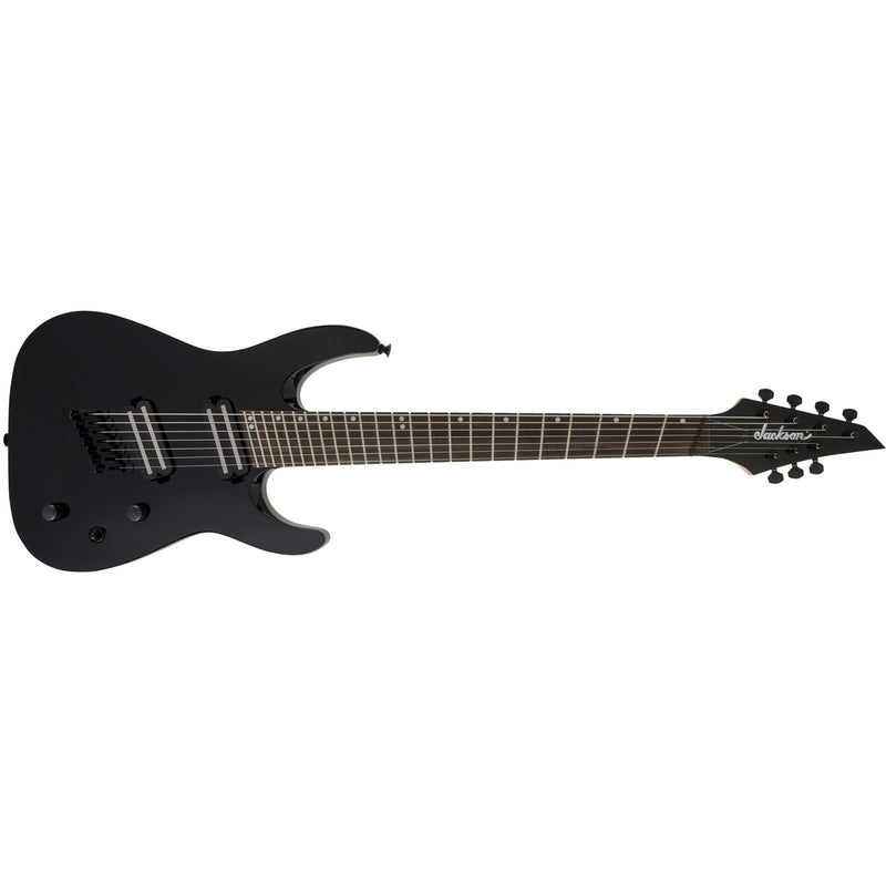 Jackson X Series Dinky Arch Top DKAF7 Multi-Scale Guitar - Gloss Black