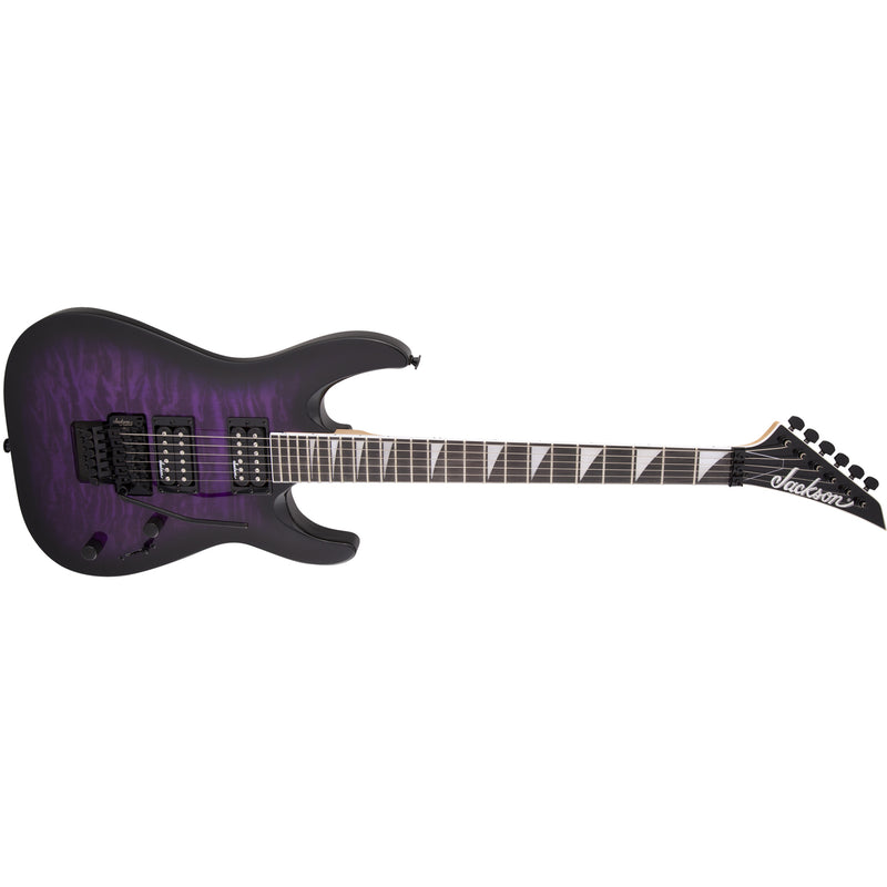 Jackson JS Series Dinky Arch Top JS32Q DKA Guitar - Transparent Purple Burst
