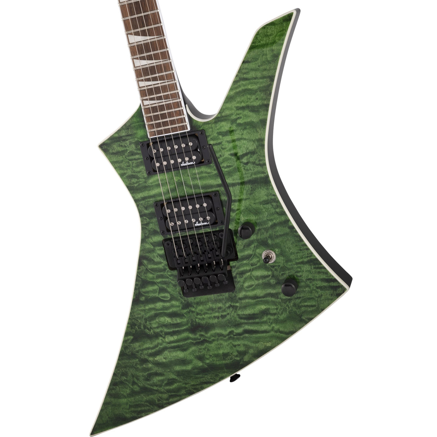 Jackson X Series Kelly KEXQ Guitar - Transparent Green New