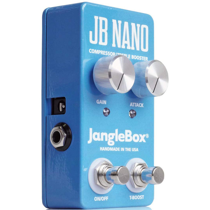 JangleBox JB Nano Compact Compressor and Treble Booster Pedal