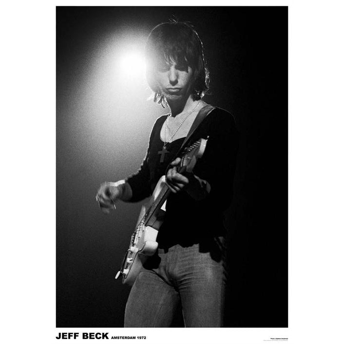 Jeff Beck 1972 Poster