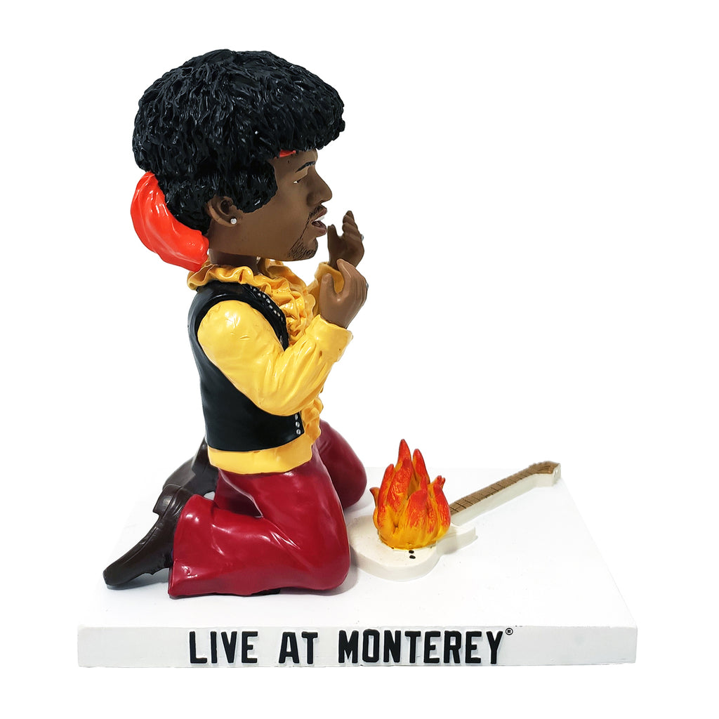 Jimi Hendrix Live at Monterey Bobblehead Collectible