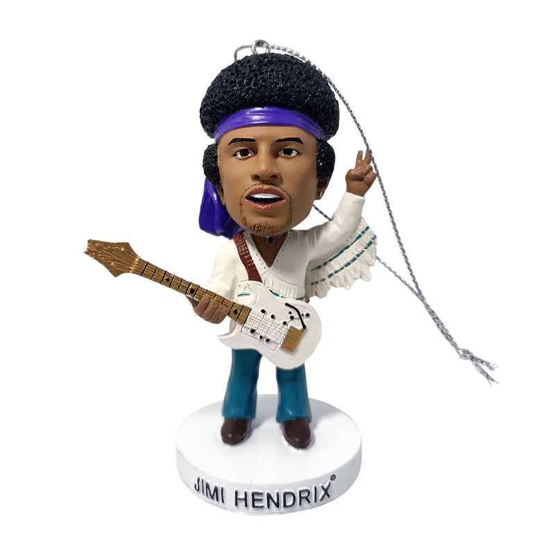 Jimi Hendrix Bobblehead Ornament