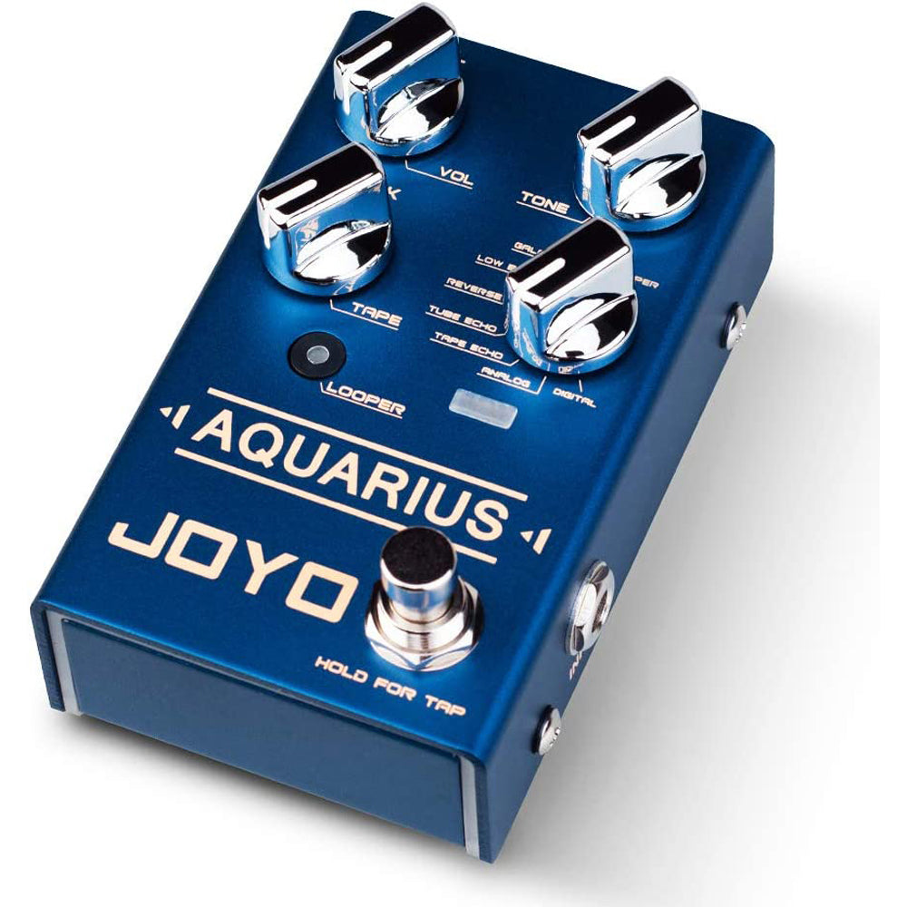 analog looper pedal JOYO R-07 Aquarius Multi Delay and Looper Pedal