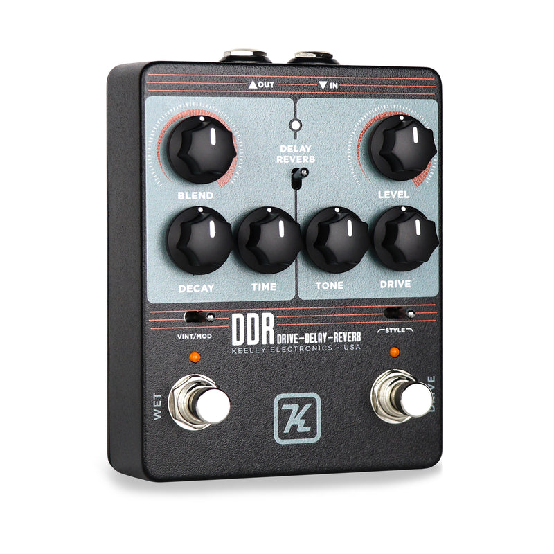 Keeley DDR Drive - Delay - Reverb Pedal