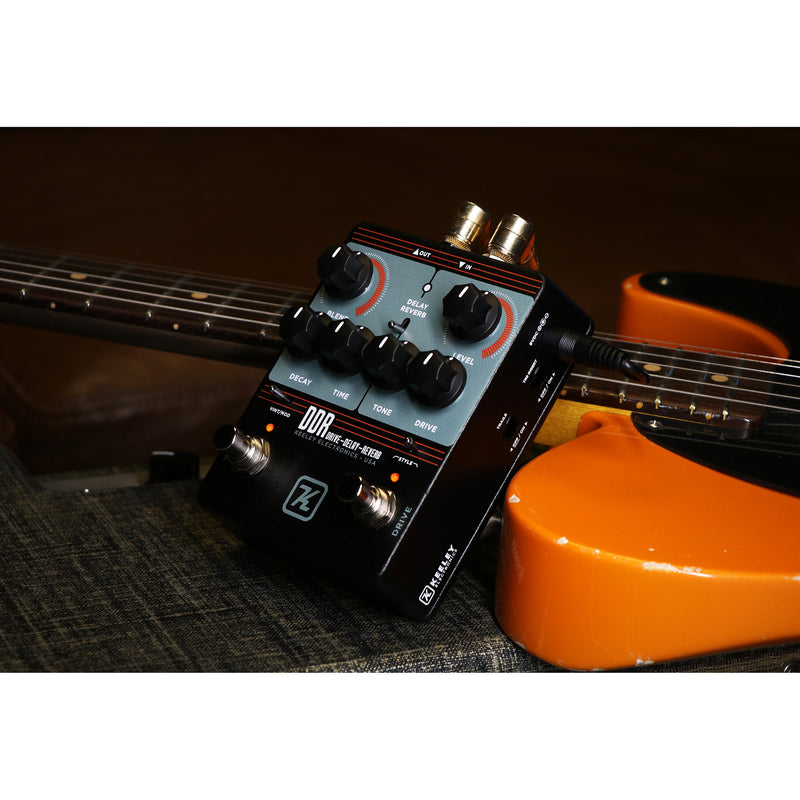 ddr pedal Keeley DDR-Drive-Delay-Reverb – Motor City Guitar