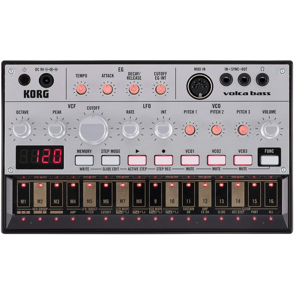 Korg Volca Bass Analog Bass Synth Module and Sequencer