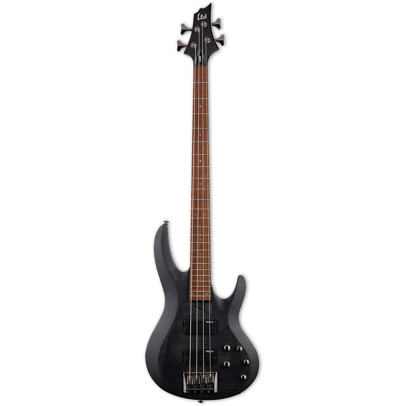 ESP LTD B-204SM Bass Guitar - See Thru Black Satin